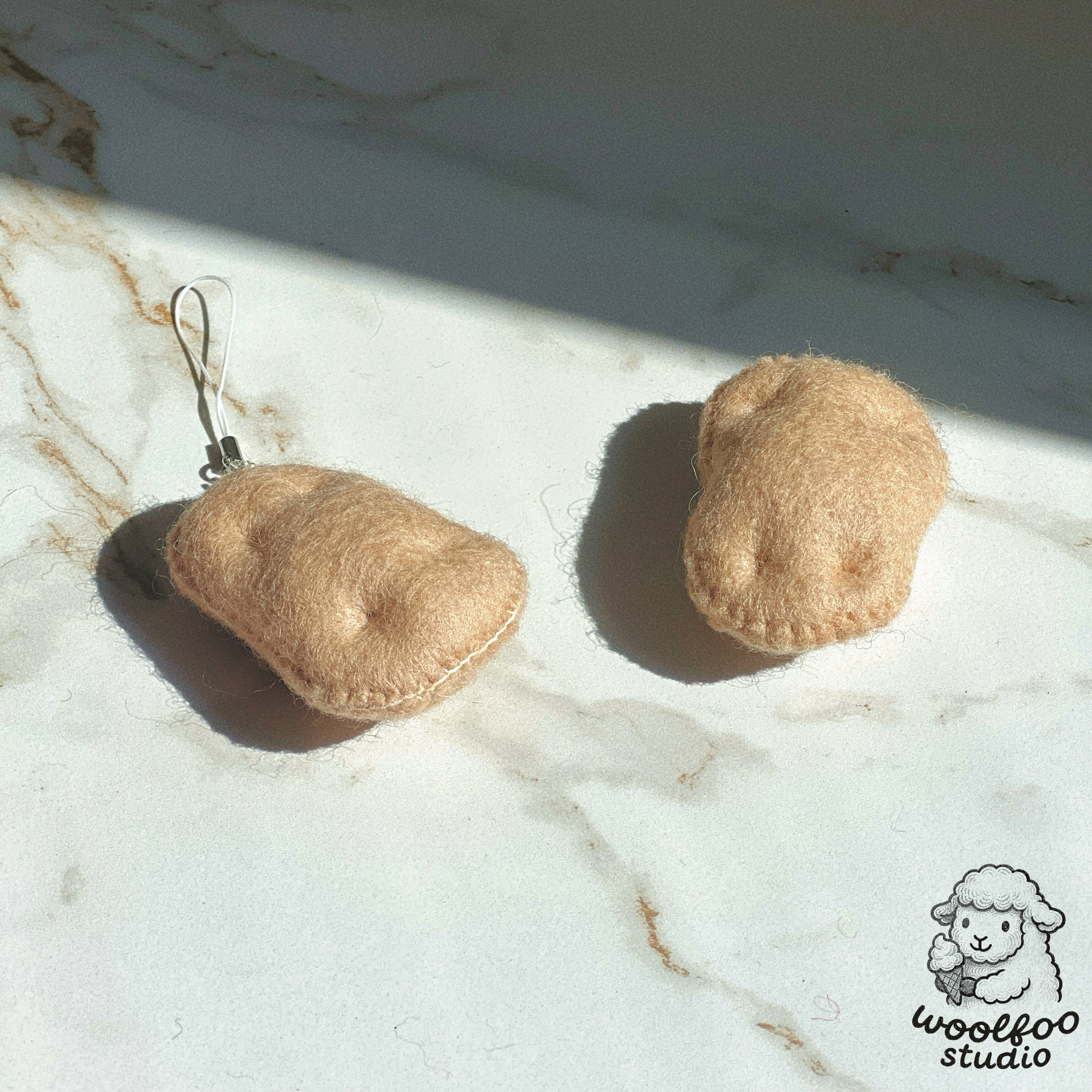 Felted Wool potato