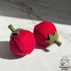 Felted Wool Tomato